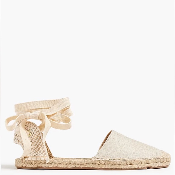 J. Crew D’Orsay lace-up Espadrilles - Picture 4 of 7